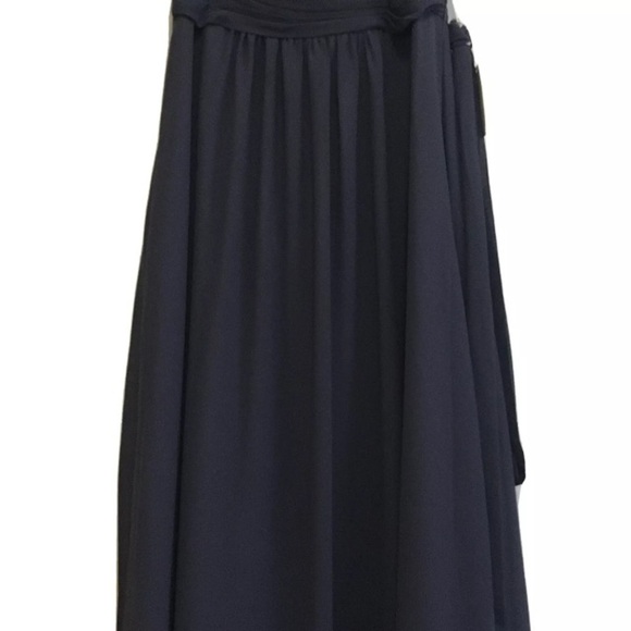Tulle and Chantilly Maxi Dress Bridesmaid Dress Formal Wedding Size 6/8 - Picture 3 of 13